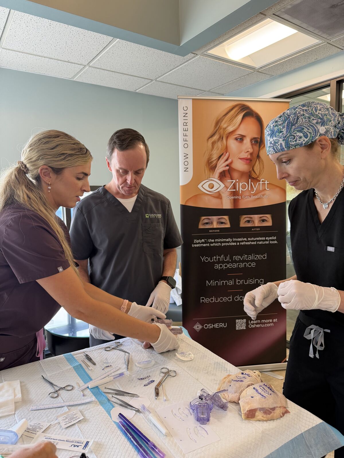Osheru clinical specialist training a physician and their team