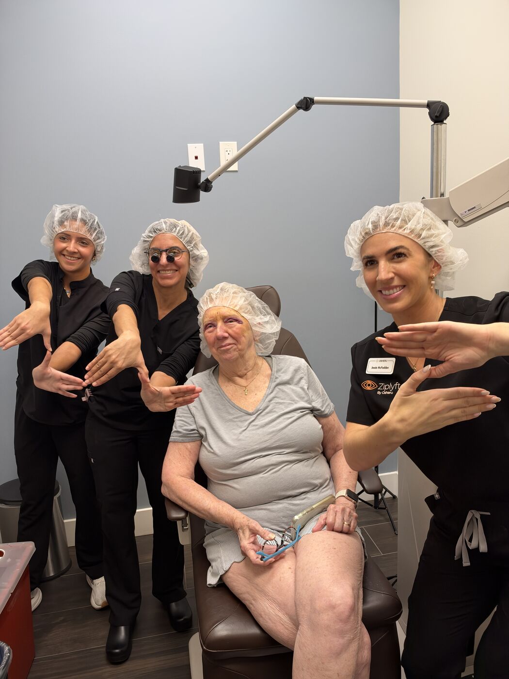 Dr. Greenbaum and team at Hollywood Eye Institute