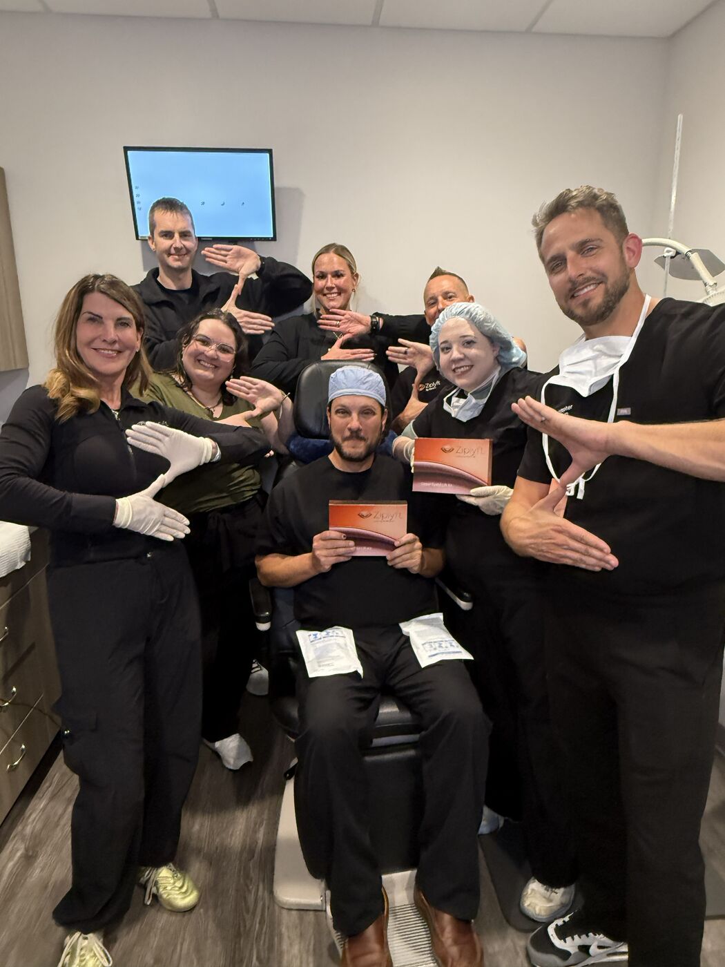 Dr. Florkowski and team at Sharper Vision
