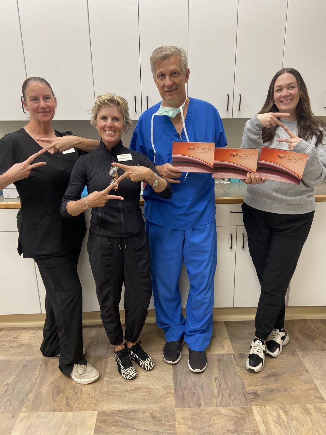 Dr. Kent and team at The Eye Associates